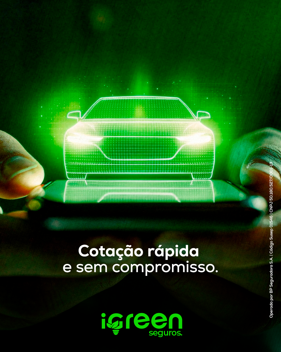 Cotação rápida de seguro veicular com iGreen Seguros
