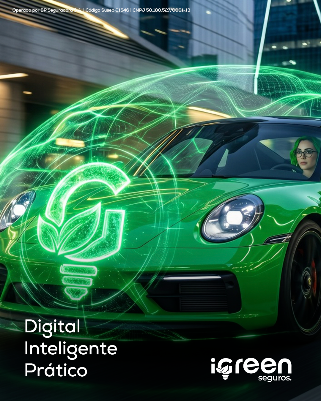 iGreen Seguros com proteção inteligente para carro, moto e caminhão