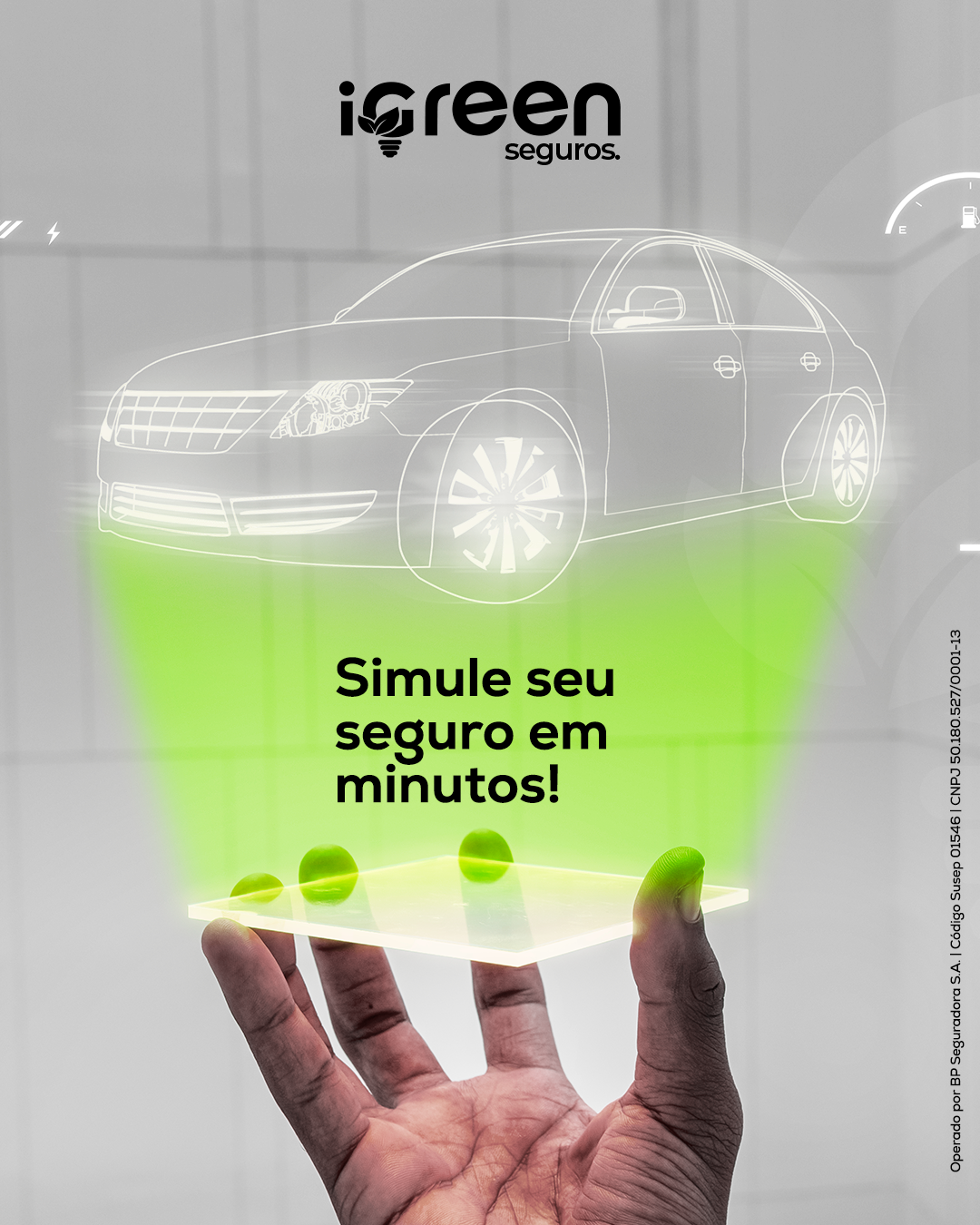 Simulação online do seguro iGreen Seguros em minutos
